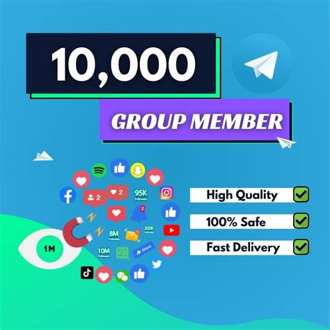 Buy 10000 Telegram Group Members - youtubebulkviews.com