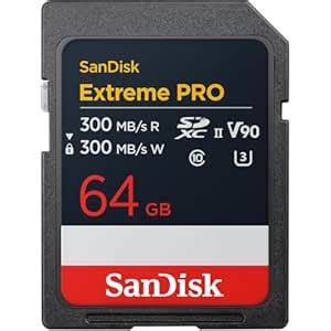 SanDisk Extreme PRO 64GB SDXC Memory Card