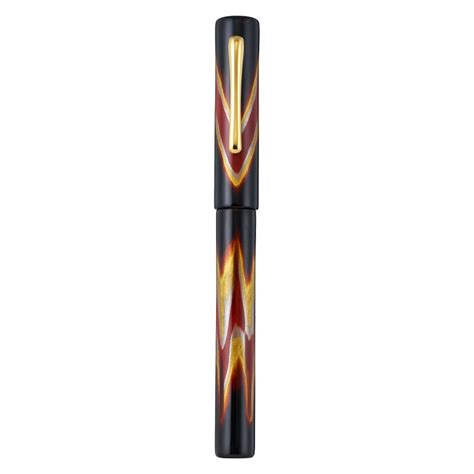 Taccia Ukiyo-e Urushi Hokusai Red Fountain Pen TF-004-RD (Limited ...