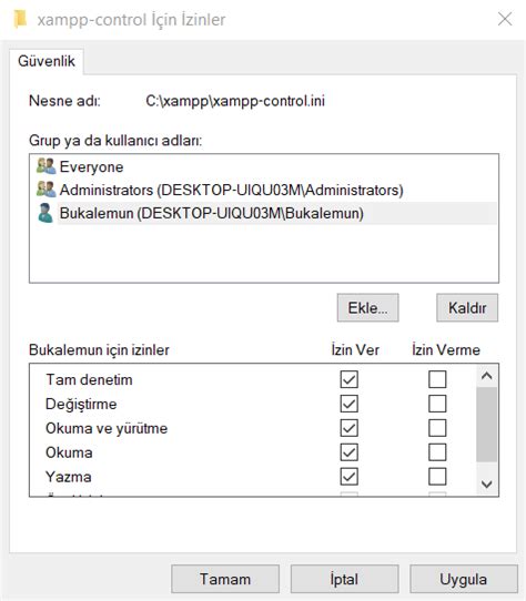 Cannot Create File Xampp Control.ini 的图像结果