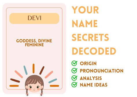 Devi - Hindu Girl Name Meaning and Pronunciation