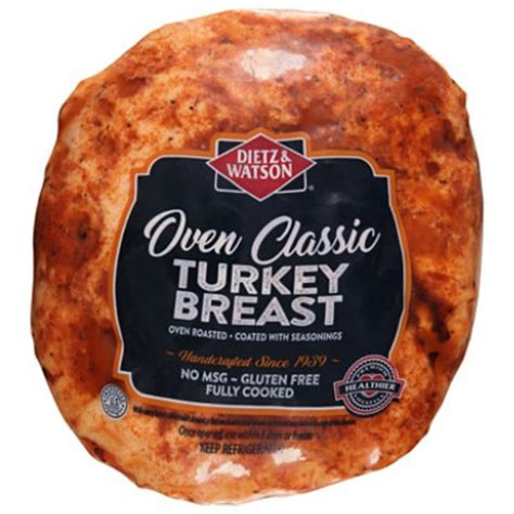 Dietz & Watson Pre Sliced Classic Turkey Breast (each) Delivery or ...