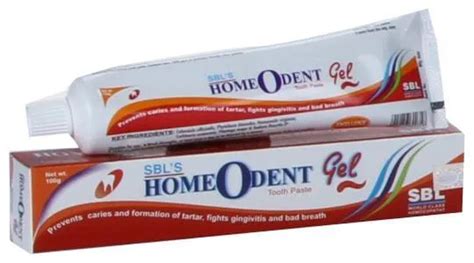SBL Homeopathy Homeodent Tooth Paste Gel