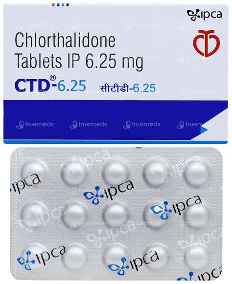 Ctd 6.25 Tablet – Effective Hypertension Treatment
