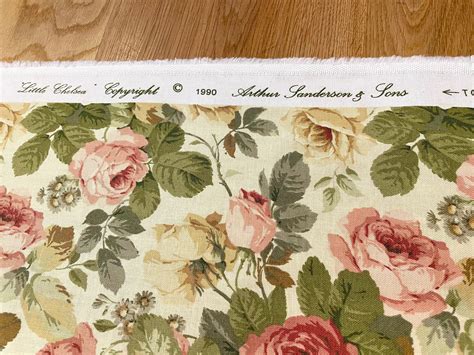 9 Yards or 18 Yards - Sanderson Little Chelsea Curtain Fabric - English ...