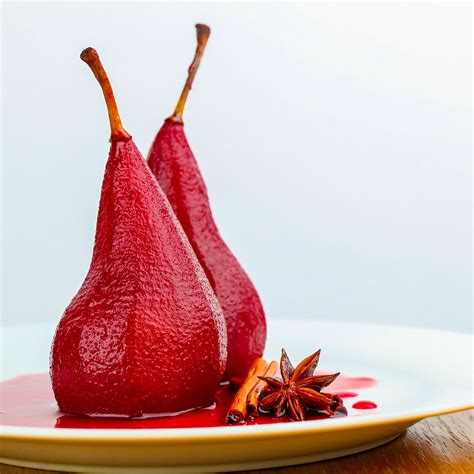 Pears Poached In Red Wine at Joe Tepper blog