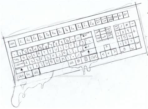 Image result for Laptop Keyboard Drawing
