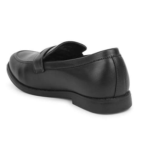 Buy Fortune Black Non Lacing Formal Shoes For Men MAJESTIC-2 By Liberty