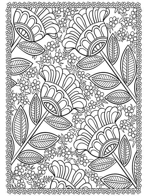 Relaxing Coloring Pages