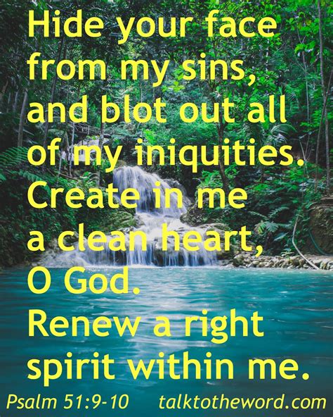 Psalm 51 10 12
