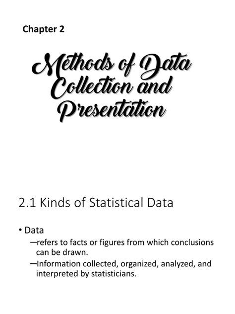 Image result for Basic Concepts Methods of Data Collection and Presentation