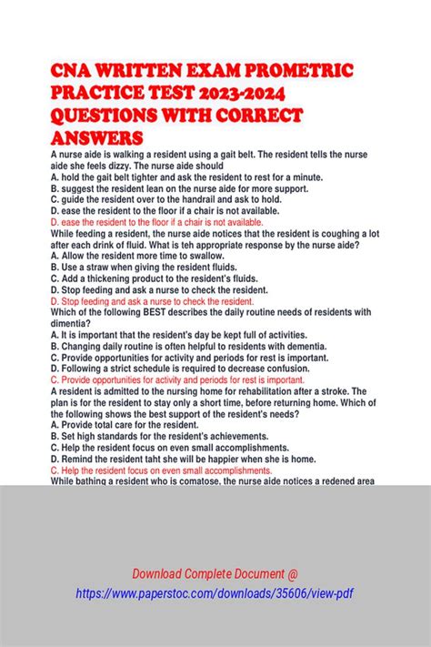 Prometric CNA Written Test 的图像结果