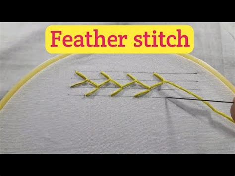 Feather Stitch Tutorial 的图像结果