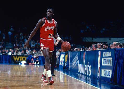 Michael Jordan game-worn Air Jordans from rookie Chicago Bulls season ...