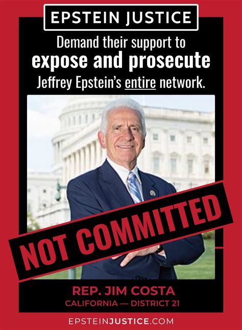 Jim Costa - Epstein Justice