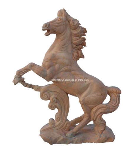 China Caballo de tallado de piedra escultura (6956) – Comprar La ...