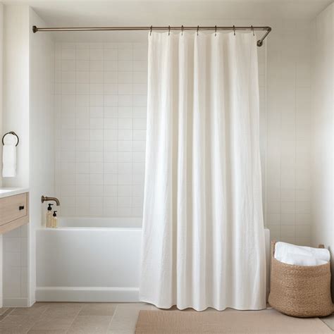 Luxury Linen Shower Curtains - 100% European Linen