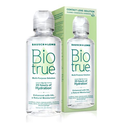 Biotrue Multi-Purpose Contact Lens Solution–from Bausch + Lomb– 4 fl oz ...
