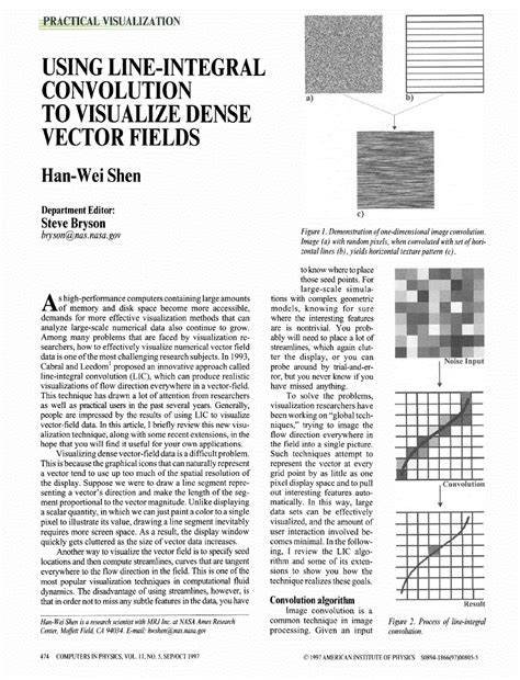 Image result for Line Integral Convolution