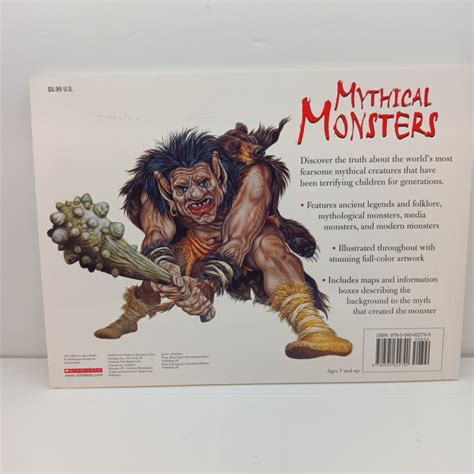 Mythical Monsters Book Scholastic
