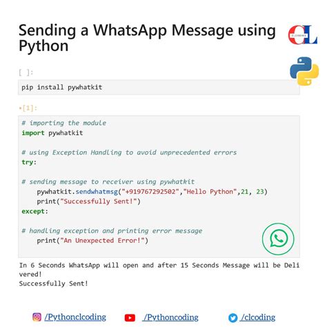 Image result for Send Whats App Message Using Python