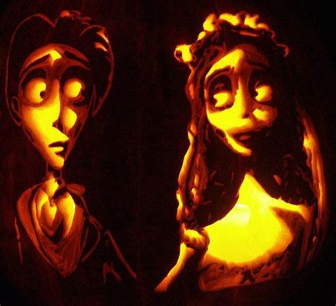 Image result for Corpse Bride Carving On Pumpkin Tutorial