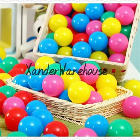 Jual REGULER RAINBOW BALL 6,5 CM Bola Mandi Plastik Mainan Anak Warna ...