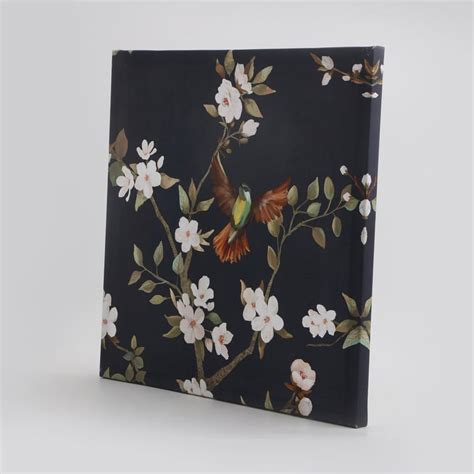 Buy Breeza Set of 3 Canvas Flower Picture Frames - 40x40cm from Home ...