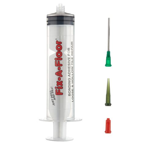 Buy Fix-A-Floor 60ml Syringe Adhesive Applicator Kit with flat ...