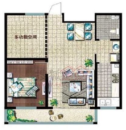 求家装设计方案：三室两厅一厨两卫，现代简约型，求效果图及预算，套内面积100平米，附图。谢谢！_百度知道