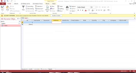 Image result for Java Access Table
