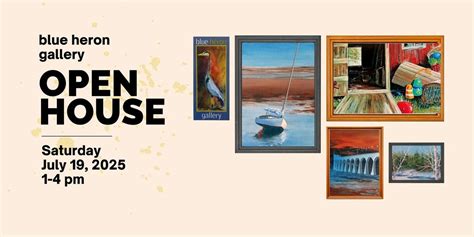 Blue Heron Gallery Open House 2025, 11 Beaton's Bluff Br., Lorneville ...