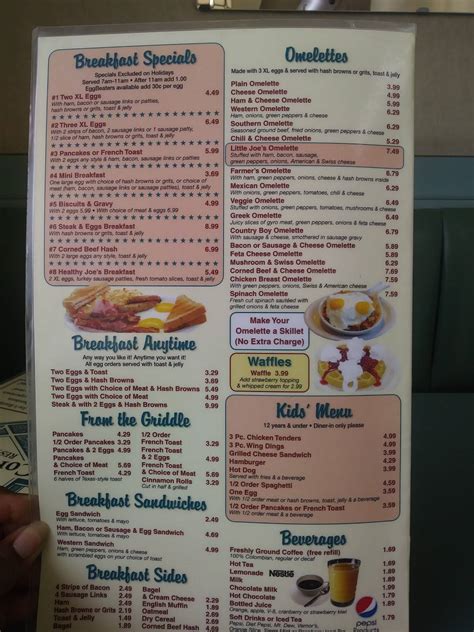 Carta del restaurante Little Joe's Coney Island, Warren