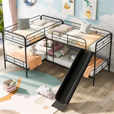 Corner Bunk Beds With Stairs