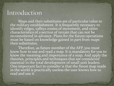 Basic Map Reading 的图像结果