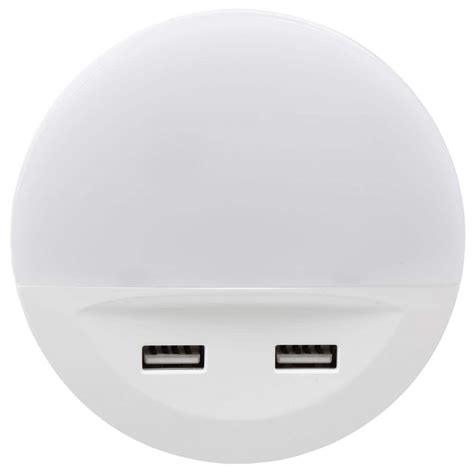 Buy Dual USB Dusk to Dawn LED Night Light Online at Lowest Price in ...