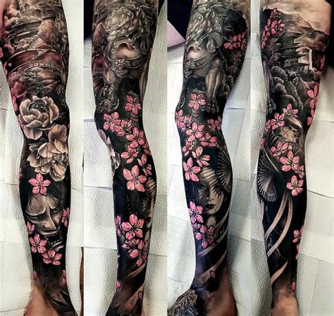 Tattoo uploaded by Ryan Carroll • Japanese leg sleeve #sleeve #japanese ...