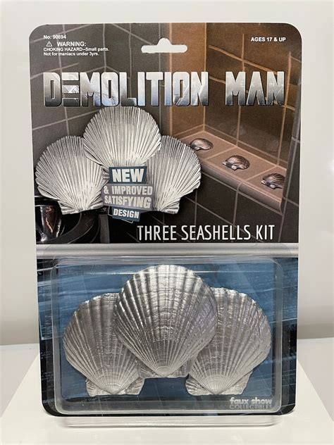 Demolition Man Three Seashells Custom Movie Collectible Accessory 90's ...