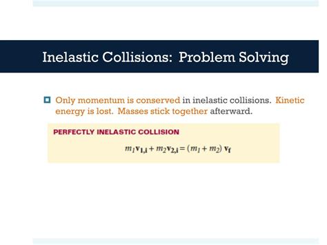 Image result for Inelastic Collisions Example