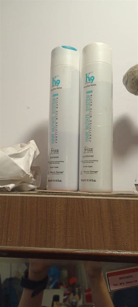 Beauty Garage K9 Frizz Dismiss Shampoo & Conditioner (300ml + 300ml ...