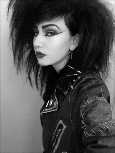 80s emo makeup