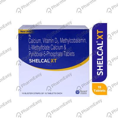Shelcal Xt Strip Of 15 Tablets: Uses, Side Effects, Price & Dosage ...