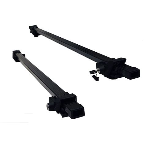 Buy Summit SUM-001 Roof Bar to Fit Cars with Running Rails, Black Steel ...