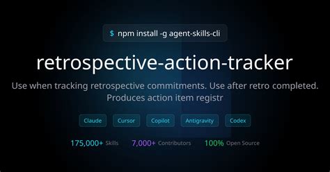 retrospective-action-tracker by Ethical-AI-Syndicate | Agent Skills