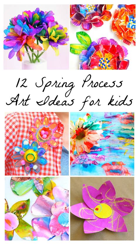 Image result for Spring Process Art for Kids