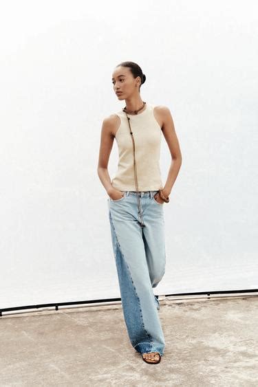 Women's Mid Waisted Jeans | ZARA India