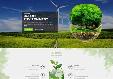 earth v3 3 eco environmental nonprofit wordpress theme