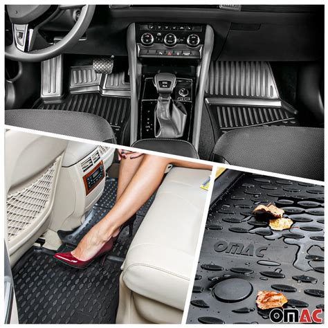 Chrysler 300C Floor-Trunk Mats - 3D - Omac USA - Kit - Black - '05-'10 ...