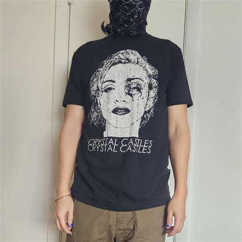 EXTREMELY RARE CRYSTAL CASTLES SHIRT Controversial... - Depop