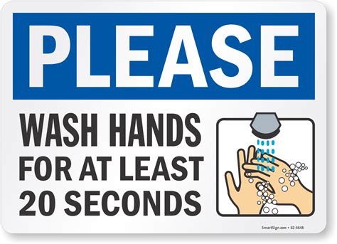Printable Wash Your Hands Signs